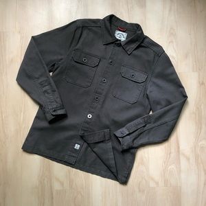 Iron & Resin forest green work jacket. Size medium